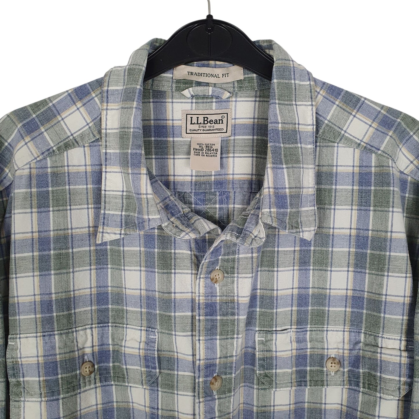 Mens Blue L.L.Bean   Shirt