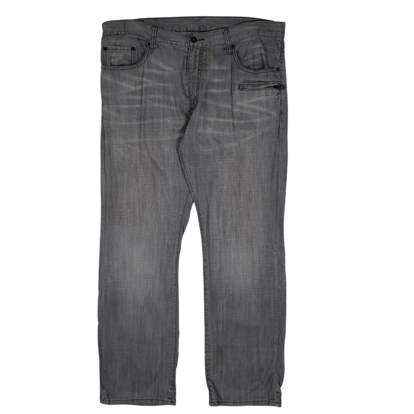 Mens Grey Levis  514 JeansW38 L34
