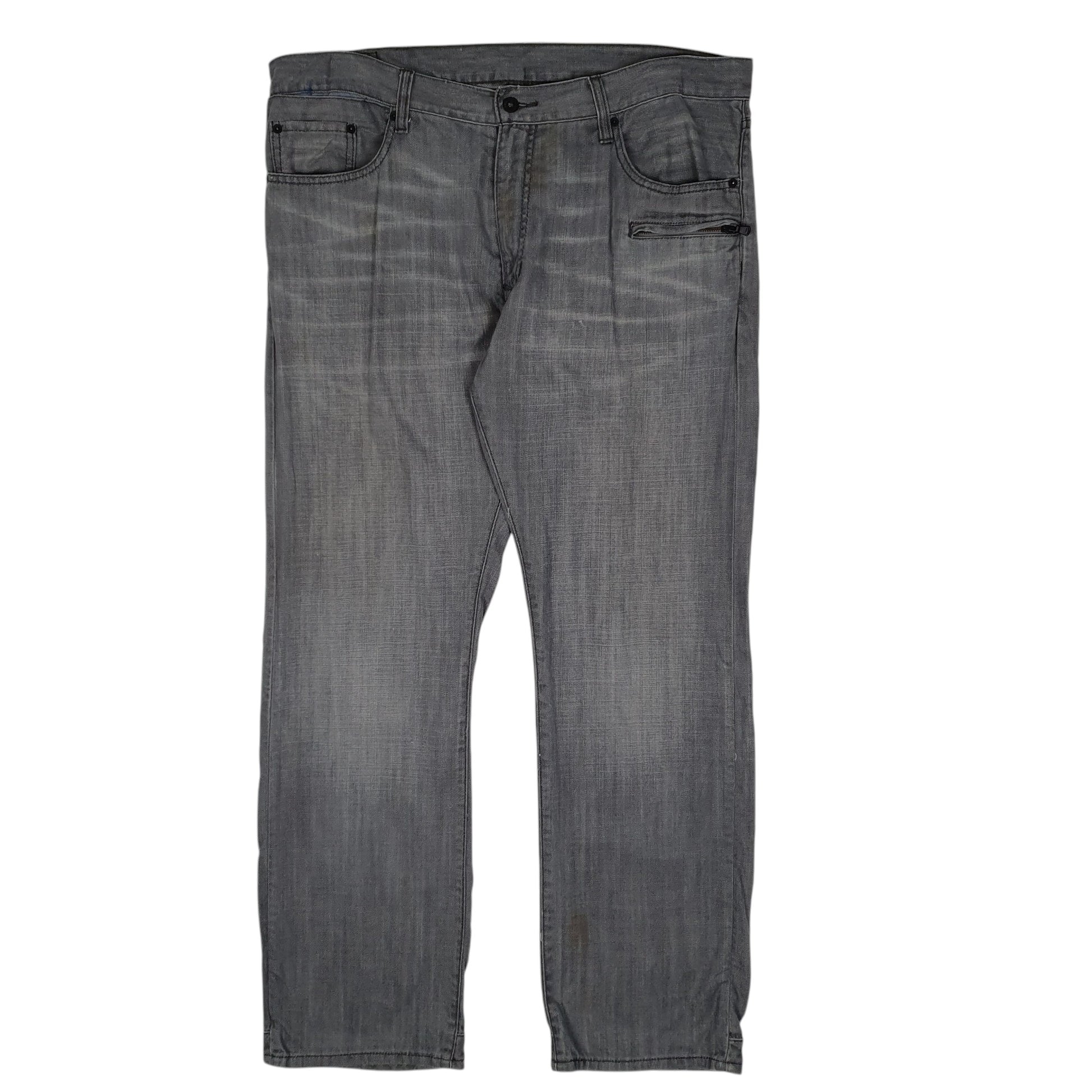 Mens Grey Levis  514 JeansW38 L34