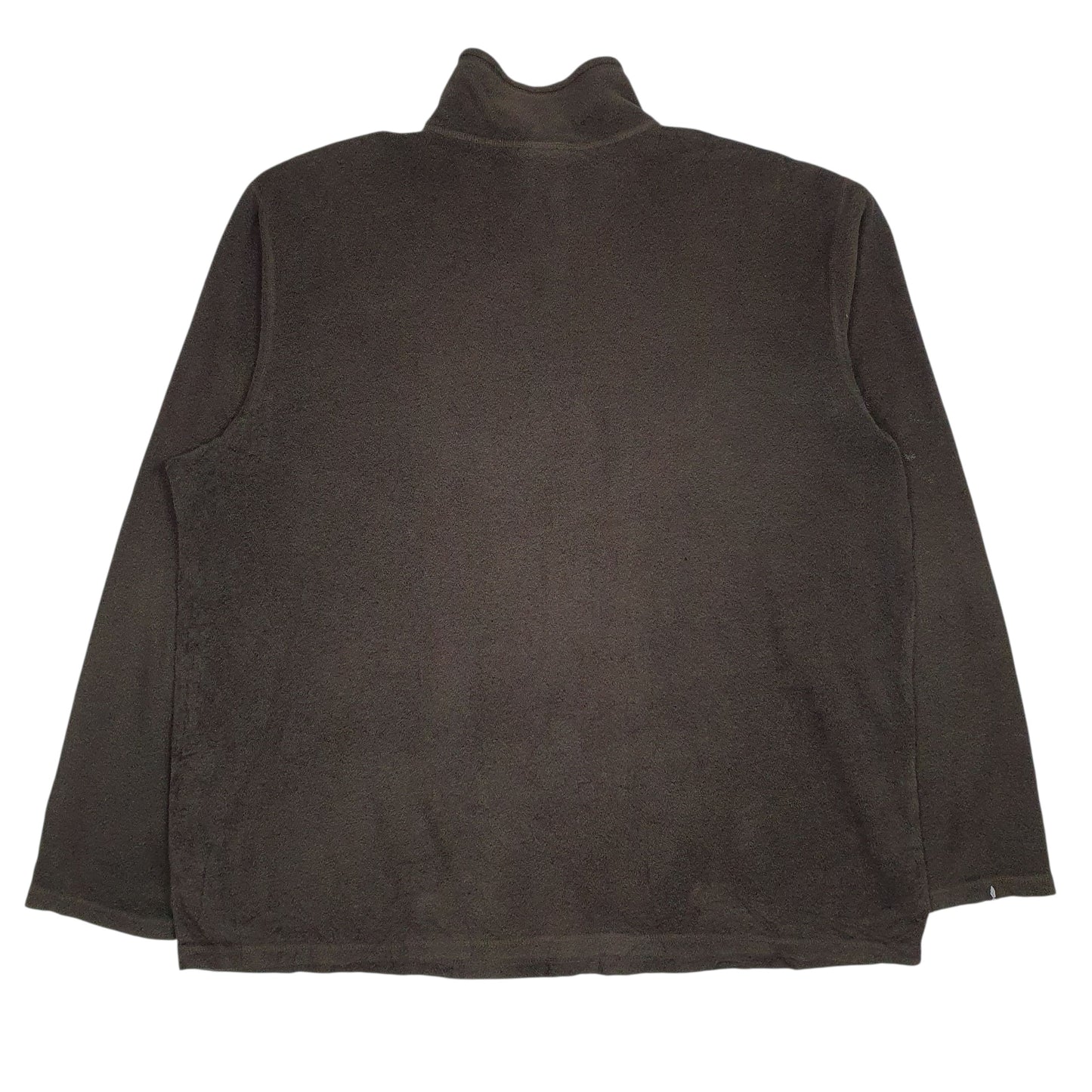 Mens Brown The North Face  Quarter Zip Jumper