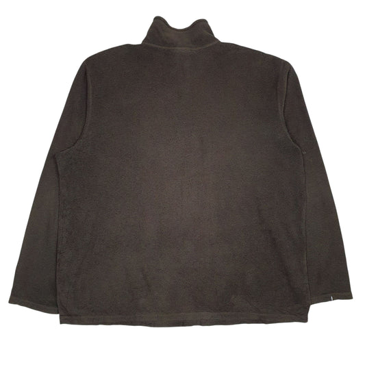 Mens Brown The North Face  Quarter Zip Jumper