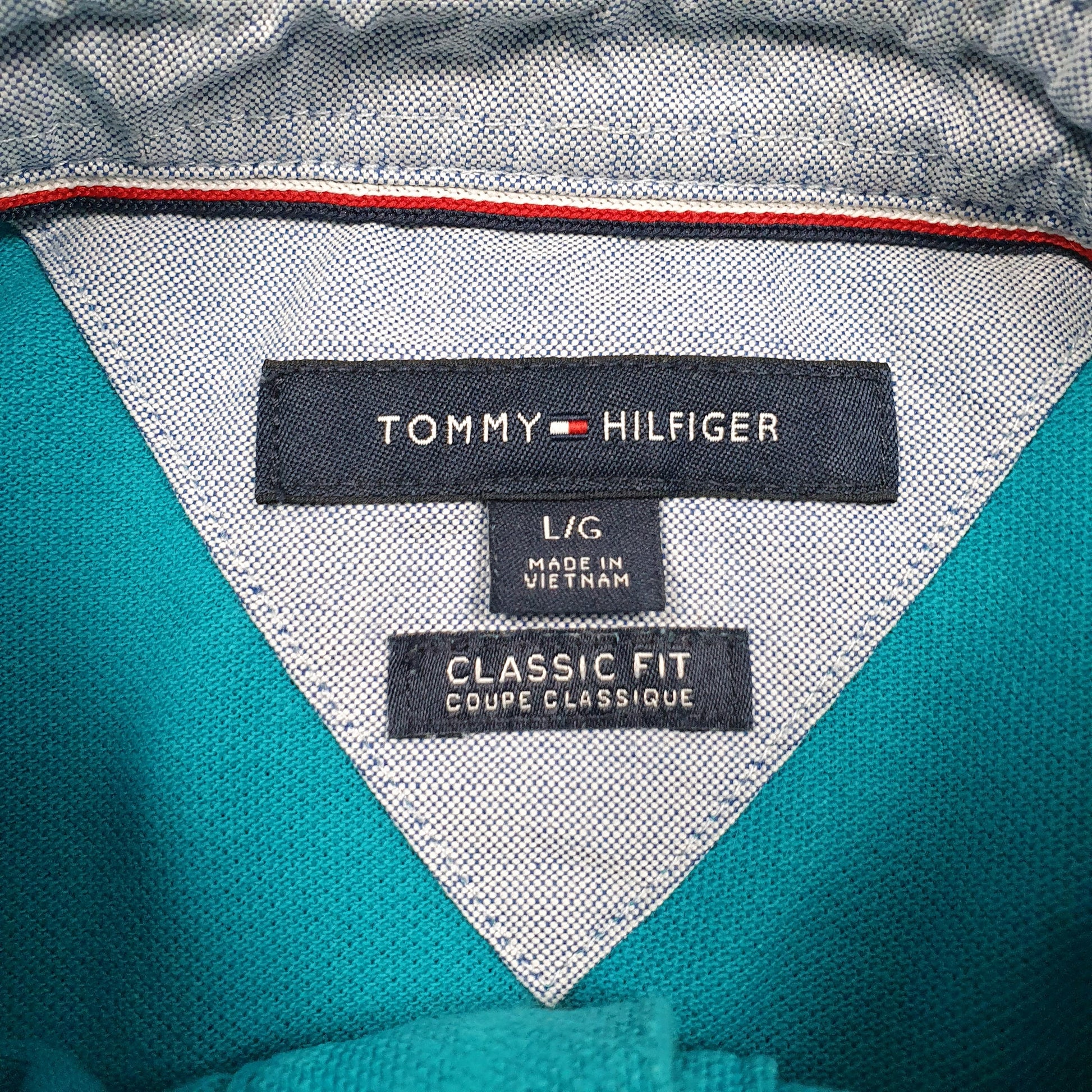 Mens Blue Tommy Hilfiger   Polo Shirt