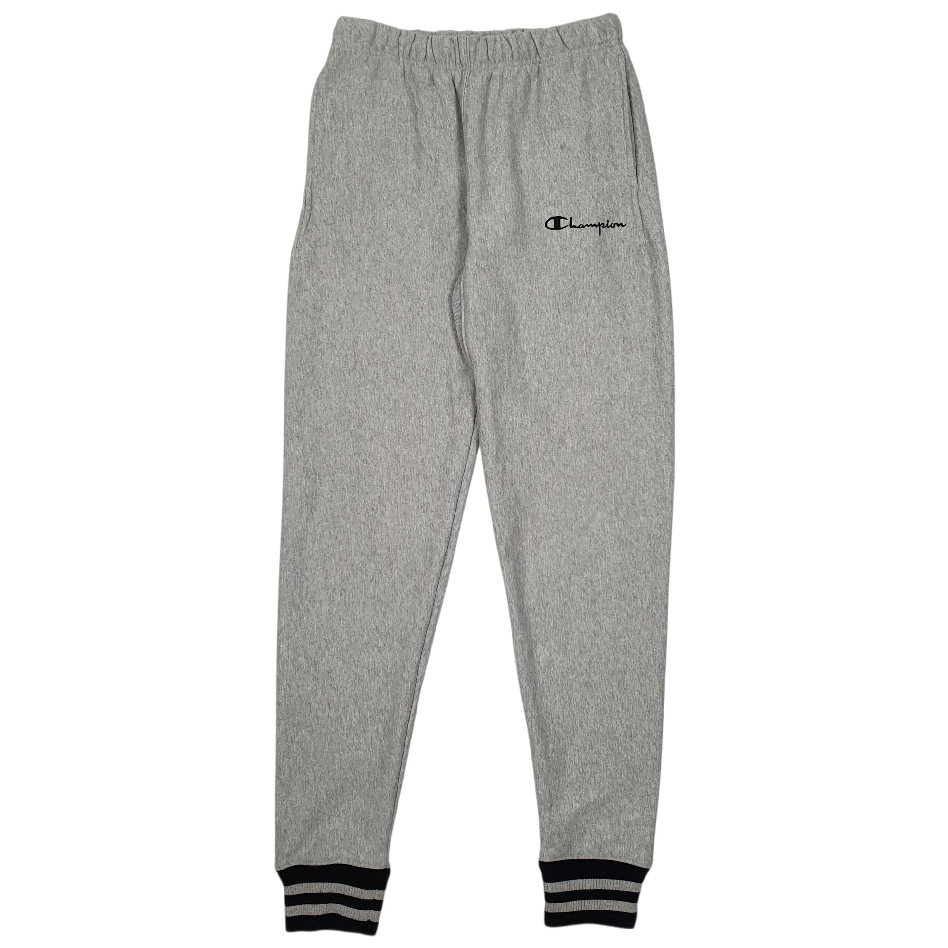 Mens Grey Champion Reverse Weave Jogger Trousers