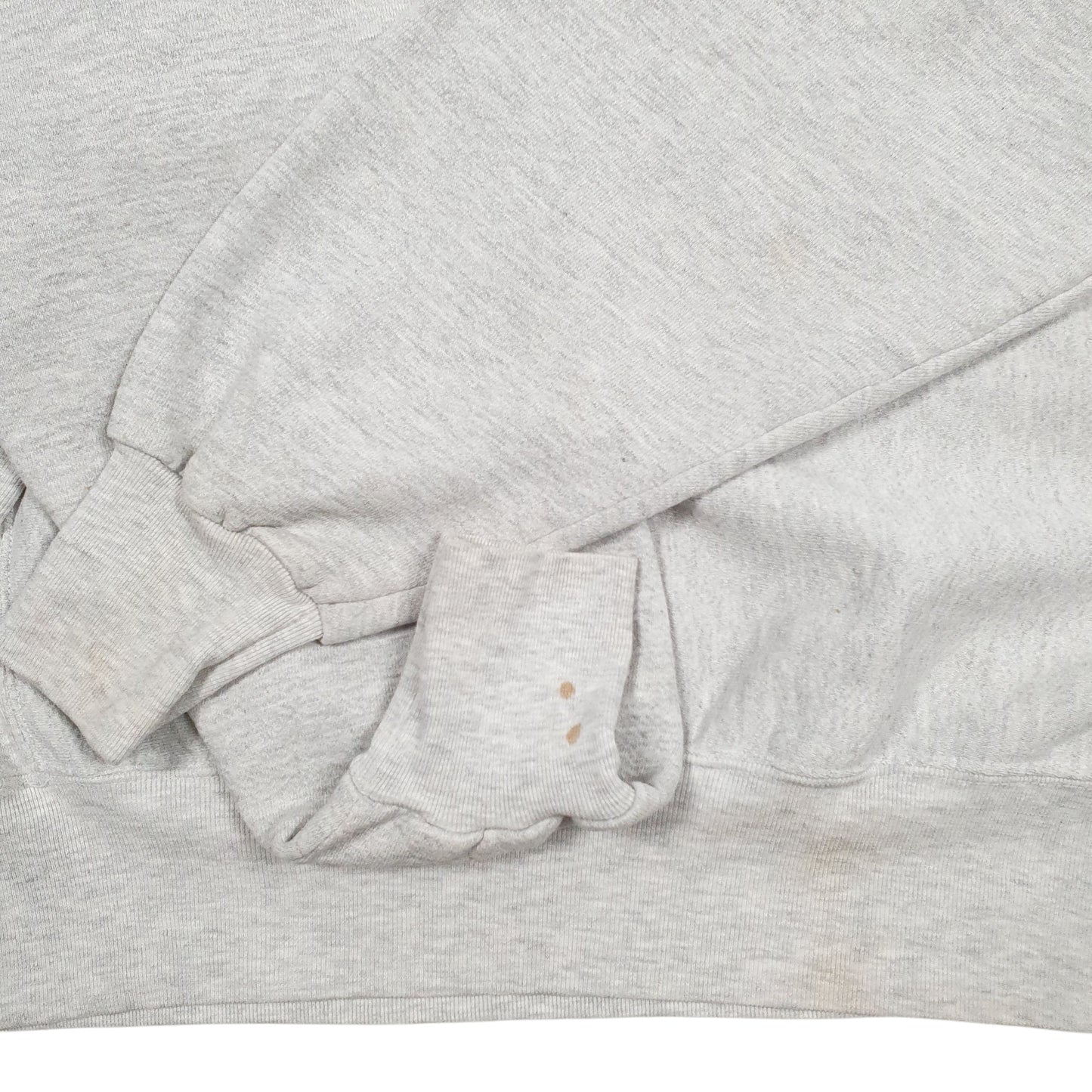 Mens Grey Rugged Sweats Vintage 90s Made in USA Crewneck Jumper