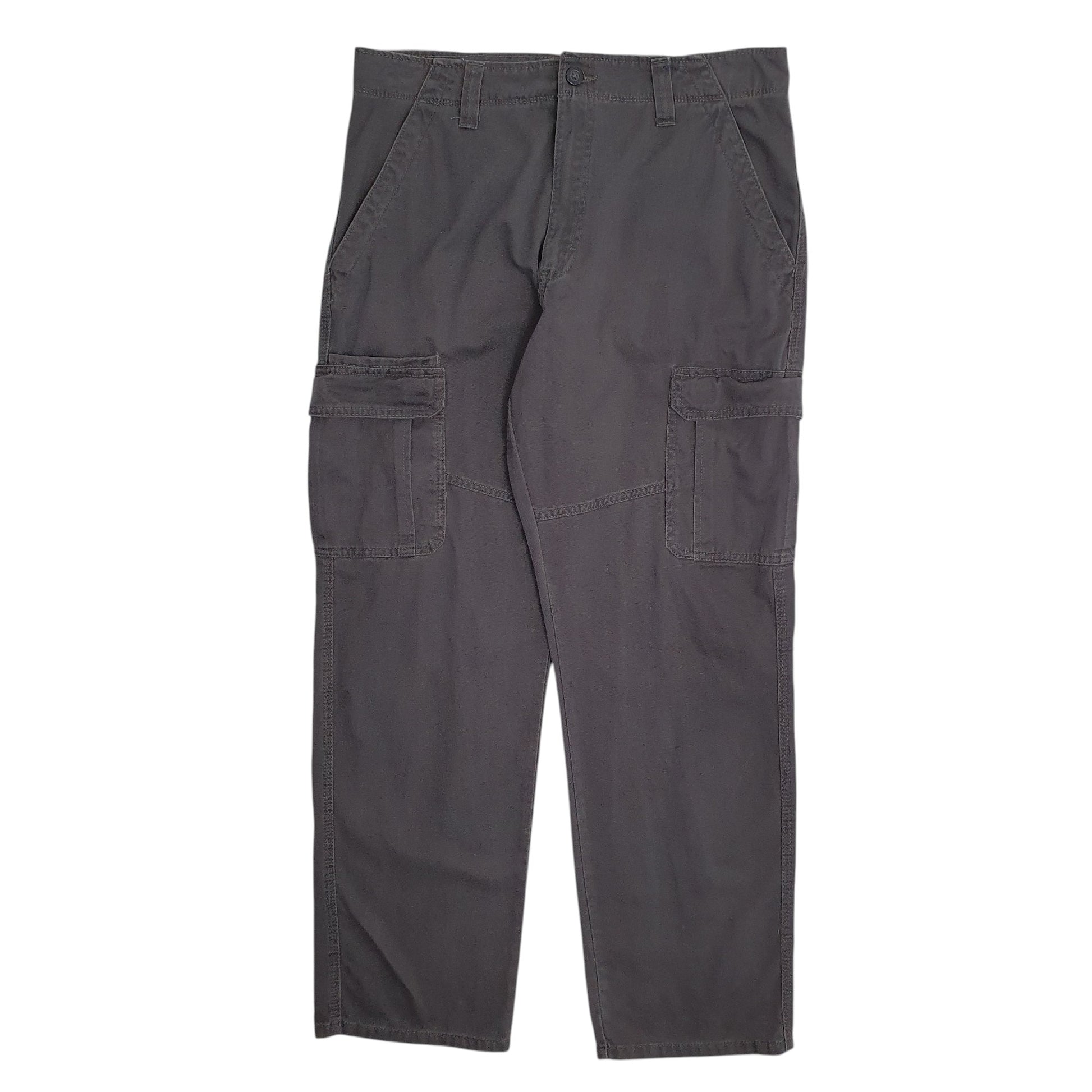 Mens Grey Wrangler  Cargo Trousers
