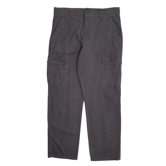 Mens Grey Wrangler  Cargo Trousers