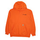 Mens Orange Carhartt  Hoodie Jumper