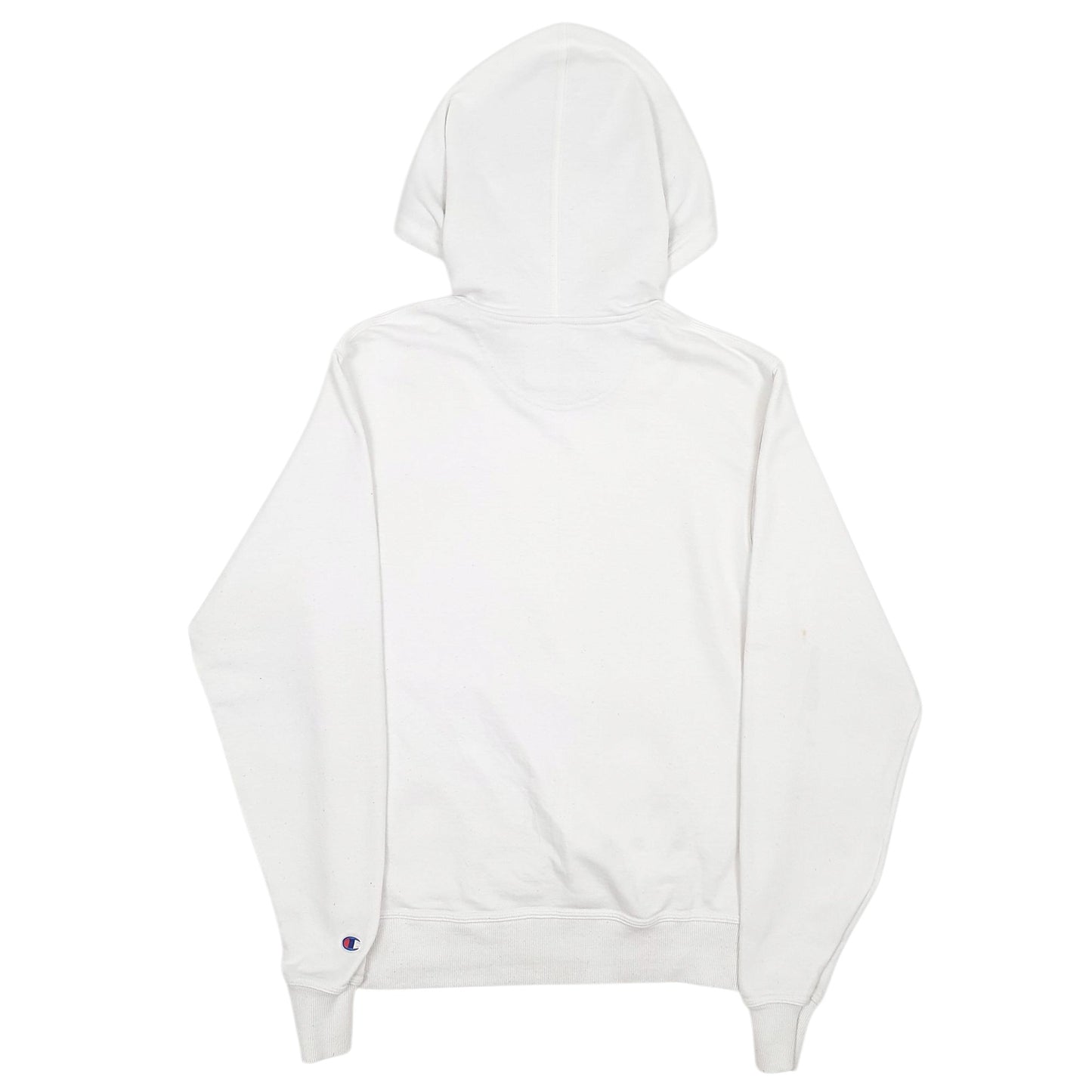 Mens White Champion  Hoodie Jumper