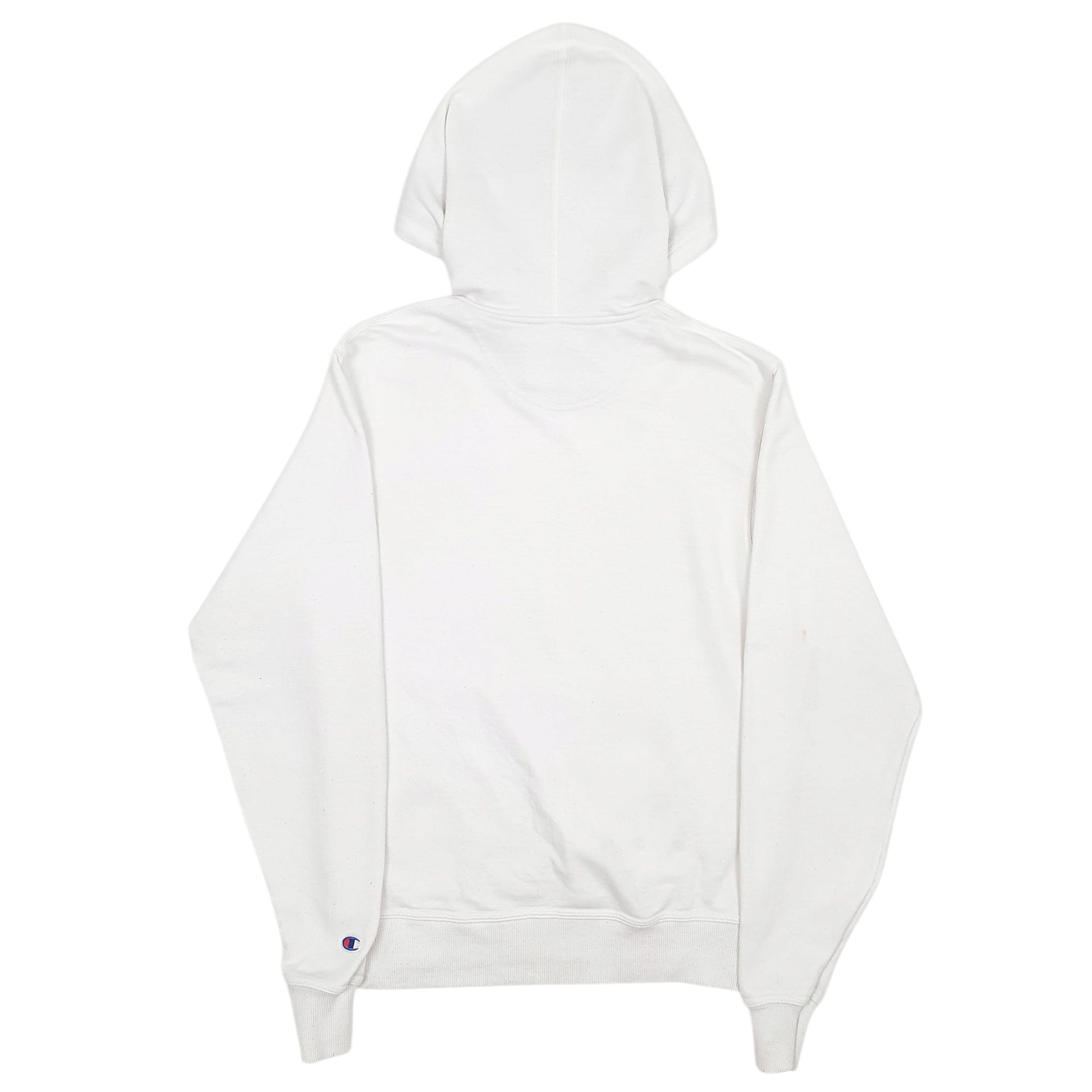 Mens White Champion  Hoodie Jumper