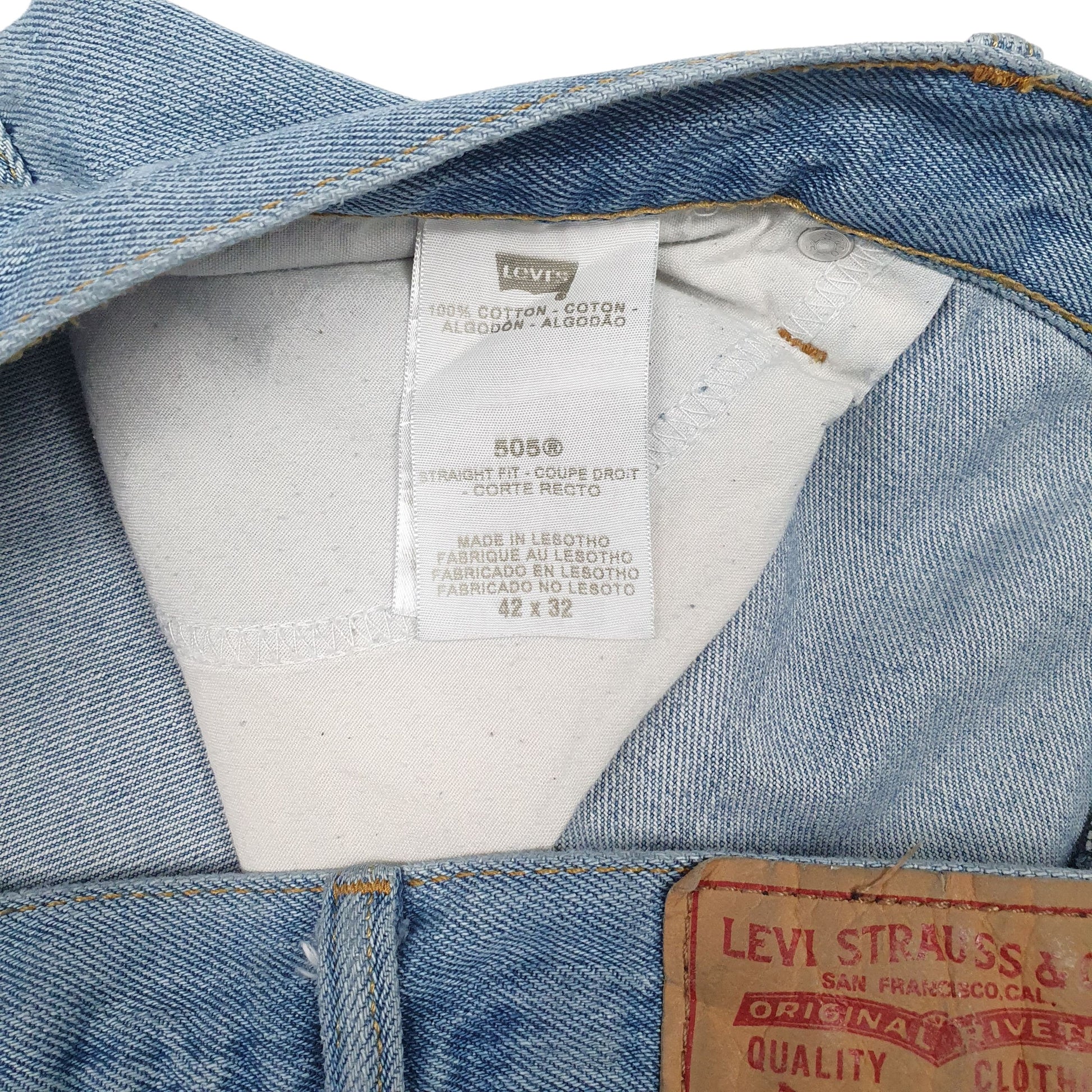 Mens Blue Levis   Jeans