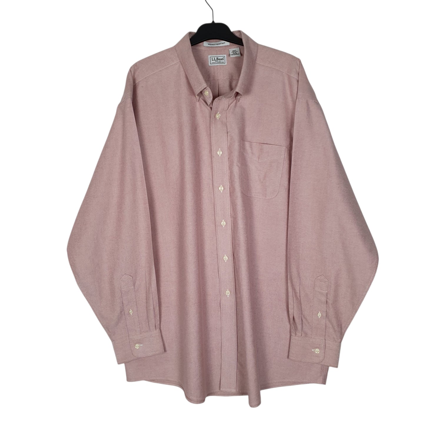 Mens Pink L.L.Bean  Long Sleeve Shirt