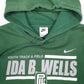 Mens Green Nike Track & Field Hoodie Jumper