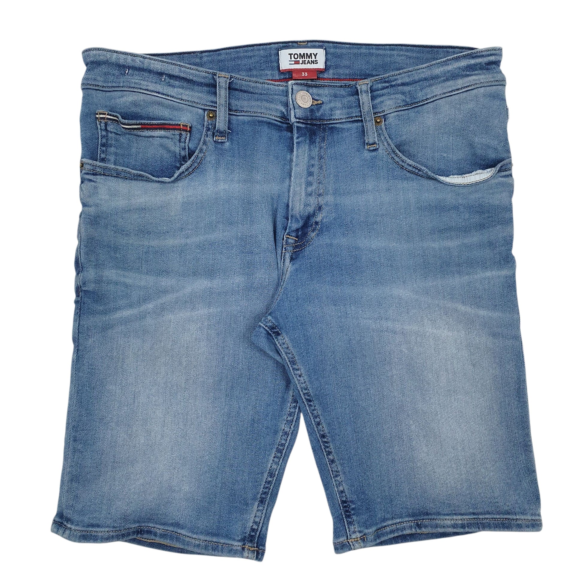 Mens Blue Tommy Hilfiger  Denim Shorts