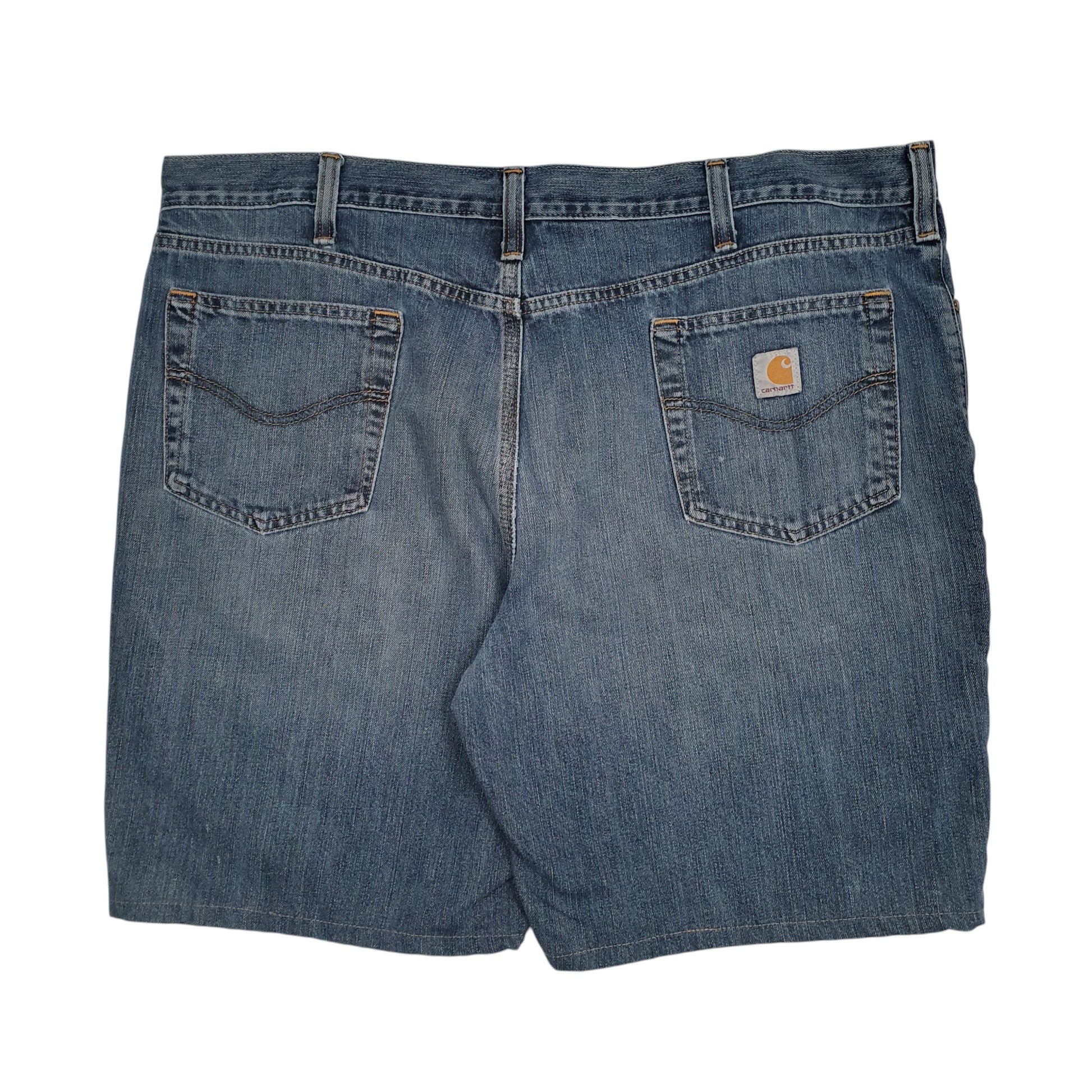 Mens Blue Carhartt   Shorts