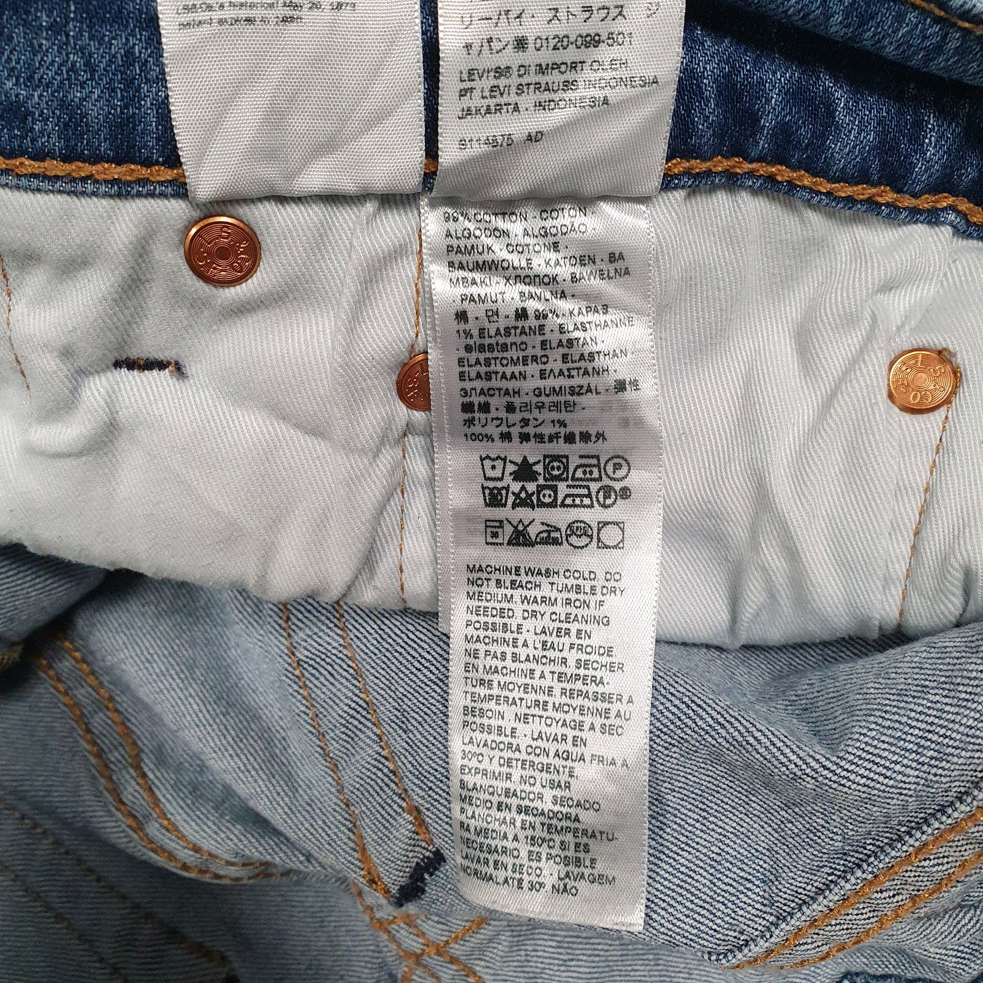 Mens Blue Levis Premium  Jeans