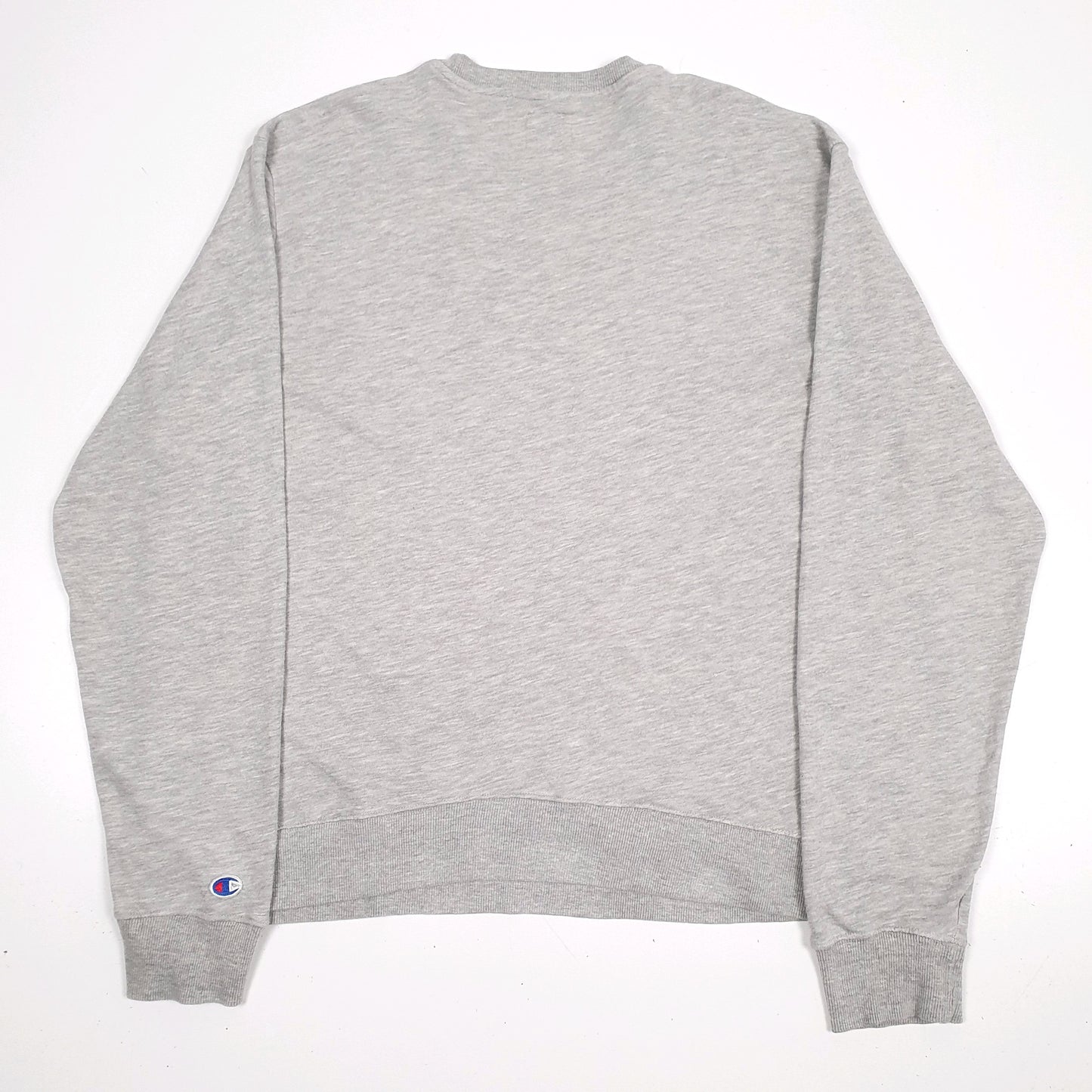 Mens Grey Champion  Crewneck Jumper
