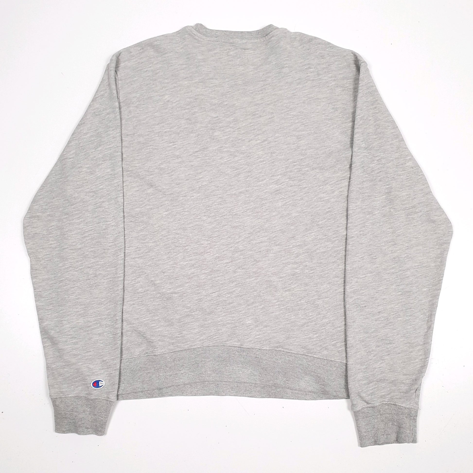 Mens Grey Champion  Crewneck Jumper