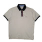 Mens Cream Tommy Hilfiger  Short Sleeve Polo Shirt