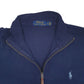 Mens Navy Polo Ralph Lauren  Quarter Zip Jumper