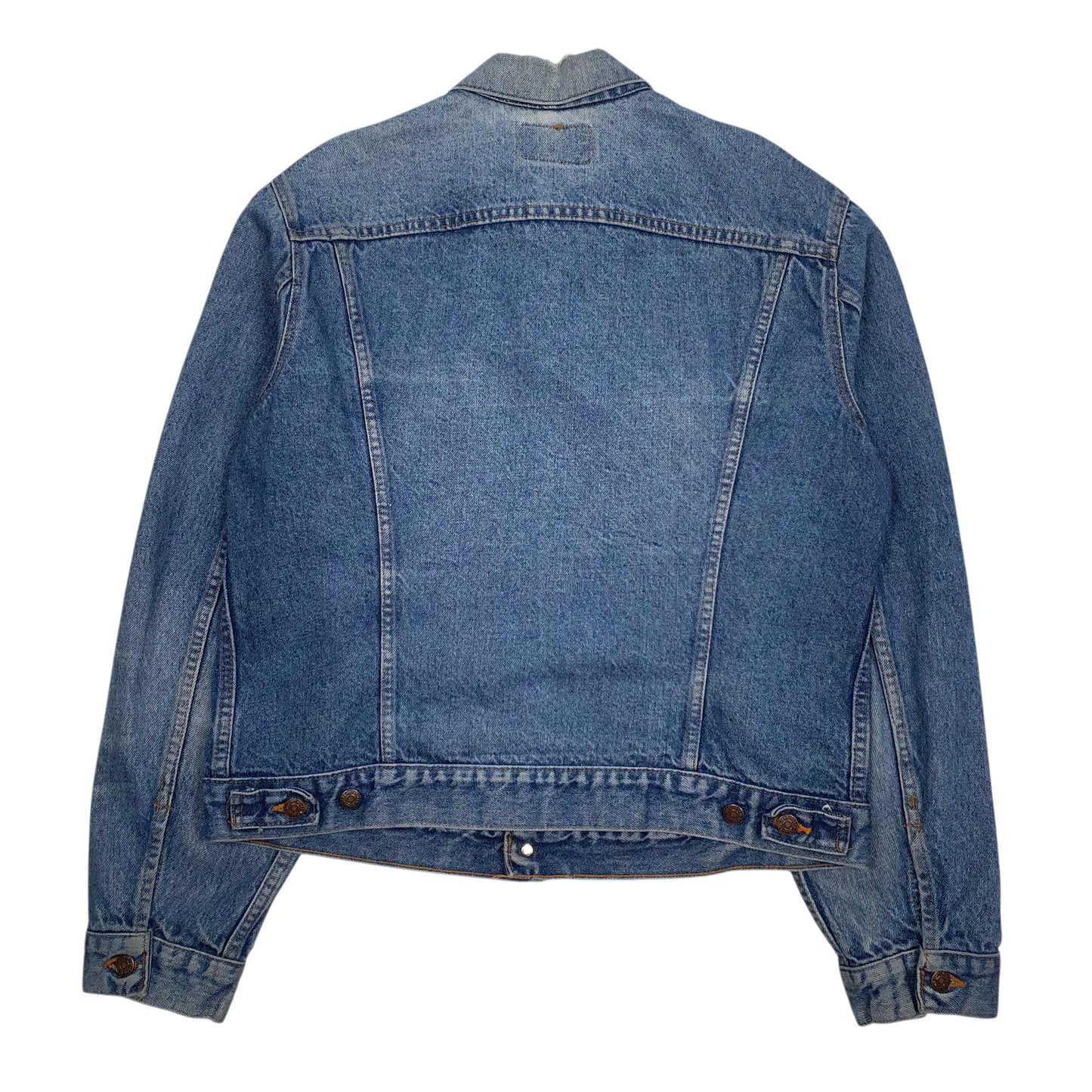 Mens Blue Levis Vintage 80s Made In USA  Coat