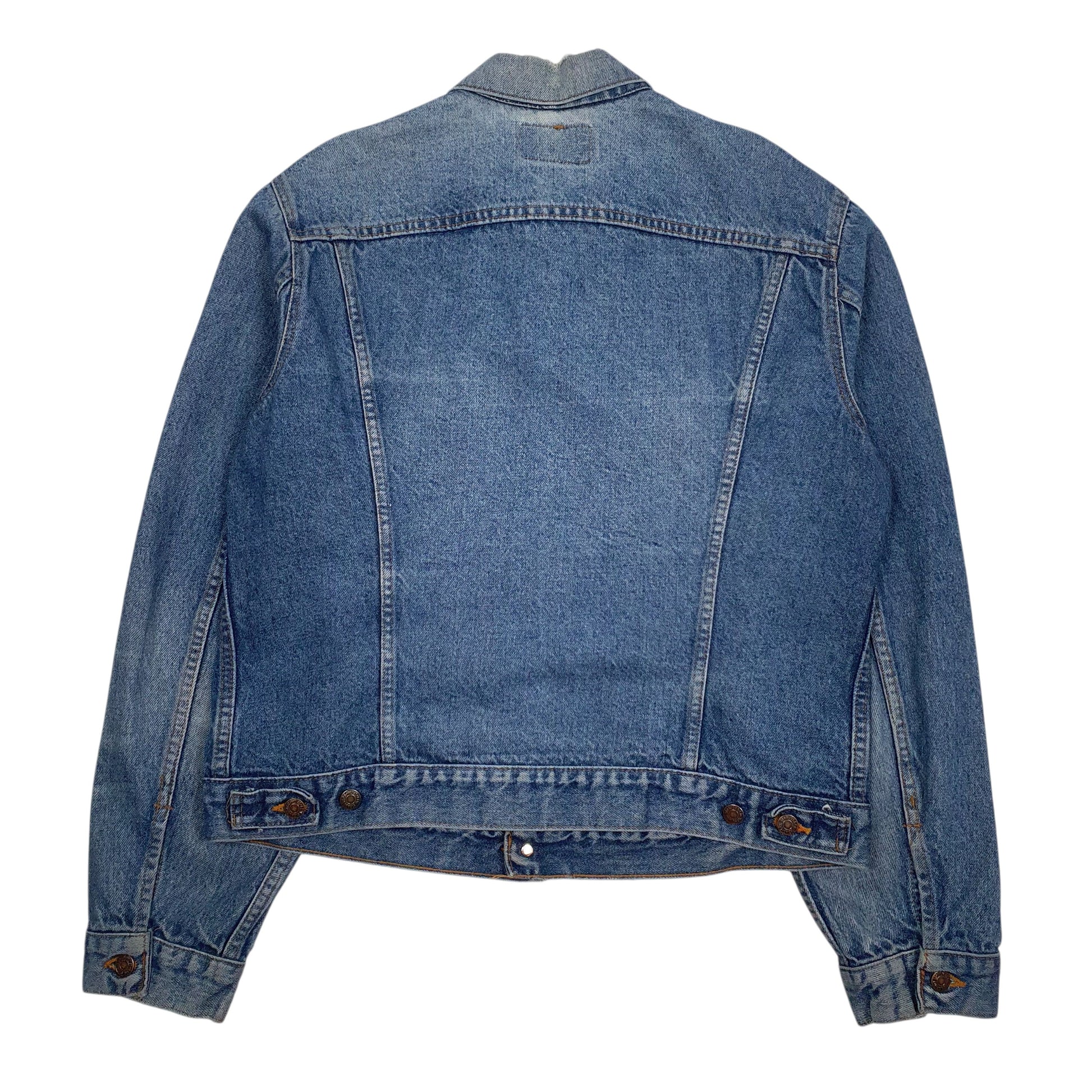 Mens Blue Levis Vintage 80s Made In USA  Coat