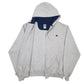 Mens Grey Champion  Full Zip Jumper
