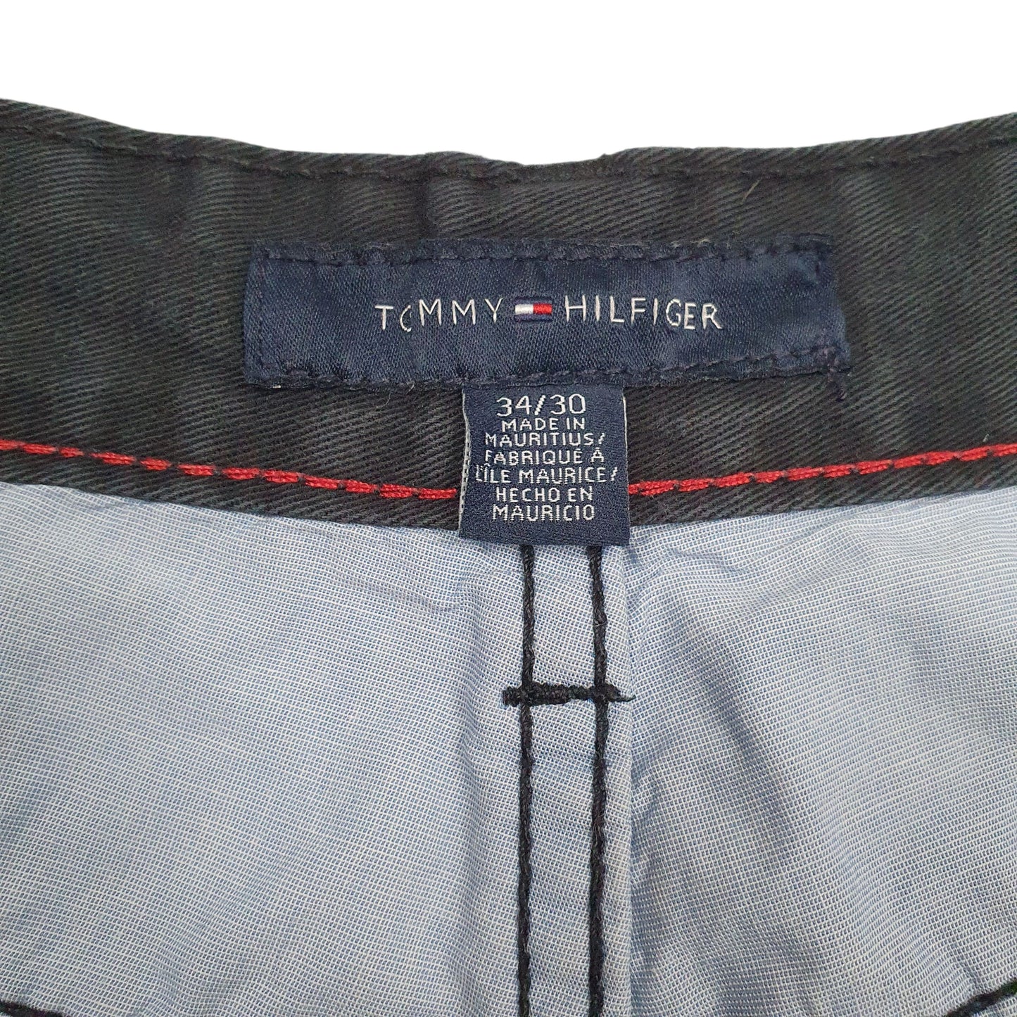 Mens Black Tommy Hilfiger   Trousers