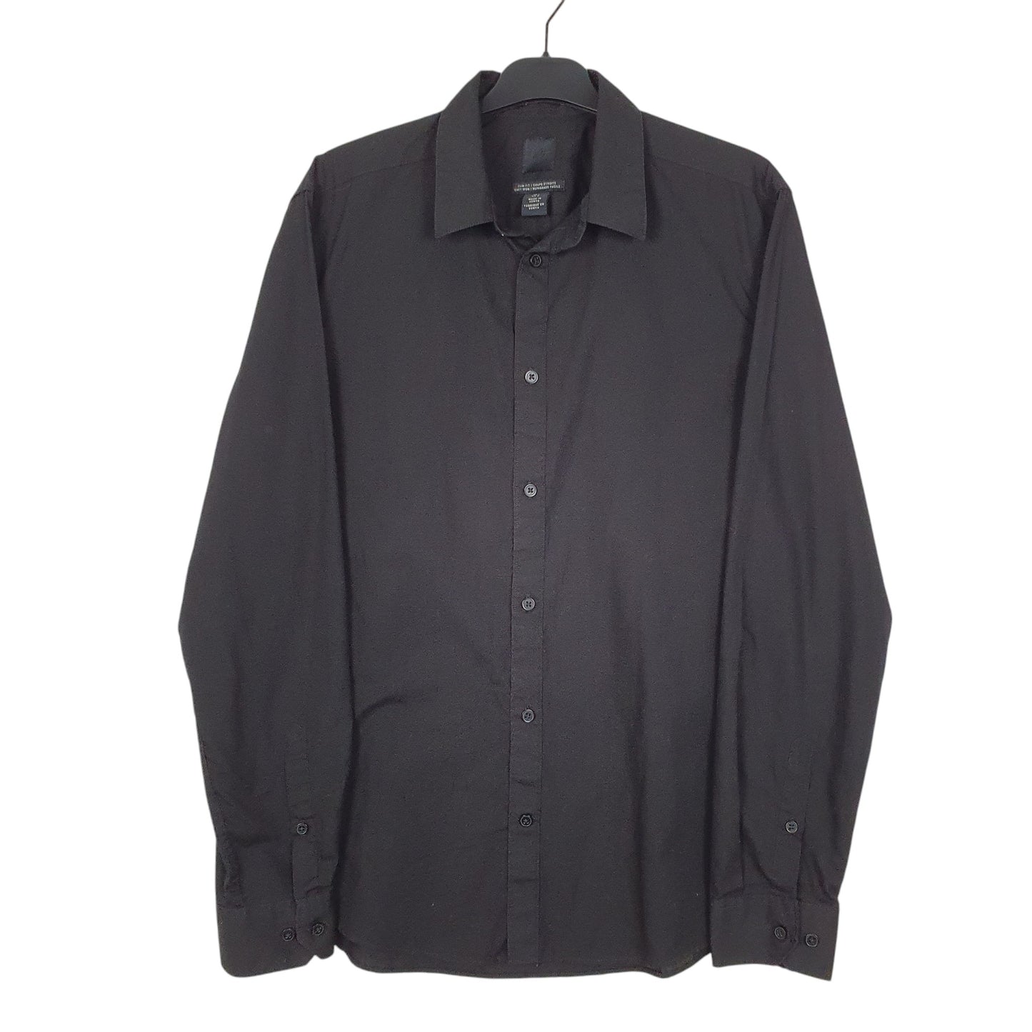 Mens Black H&M  Long Sleeve Shirt