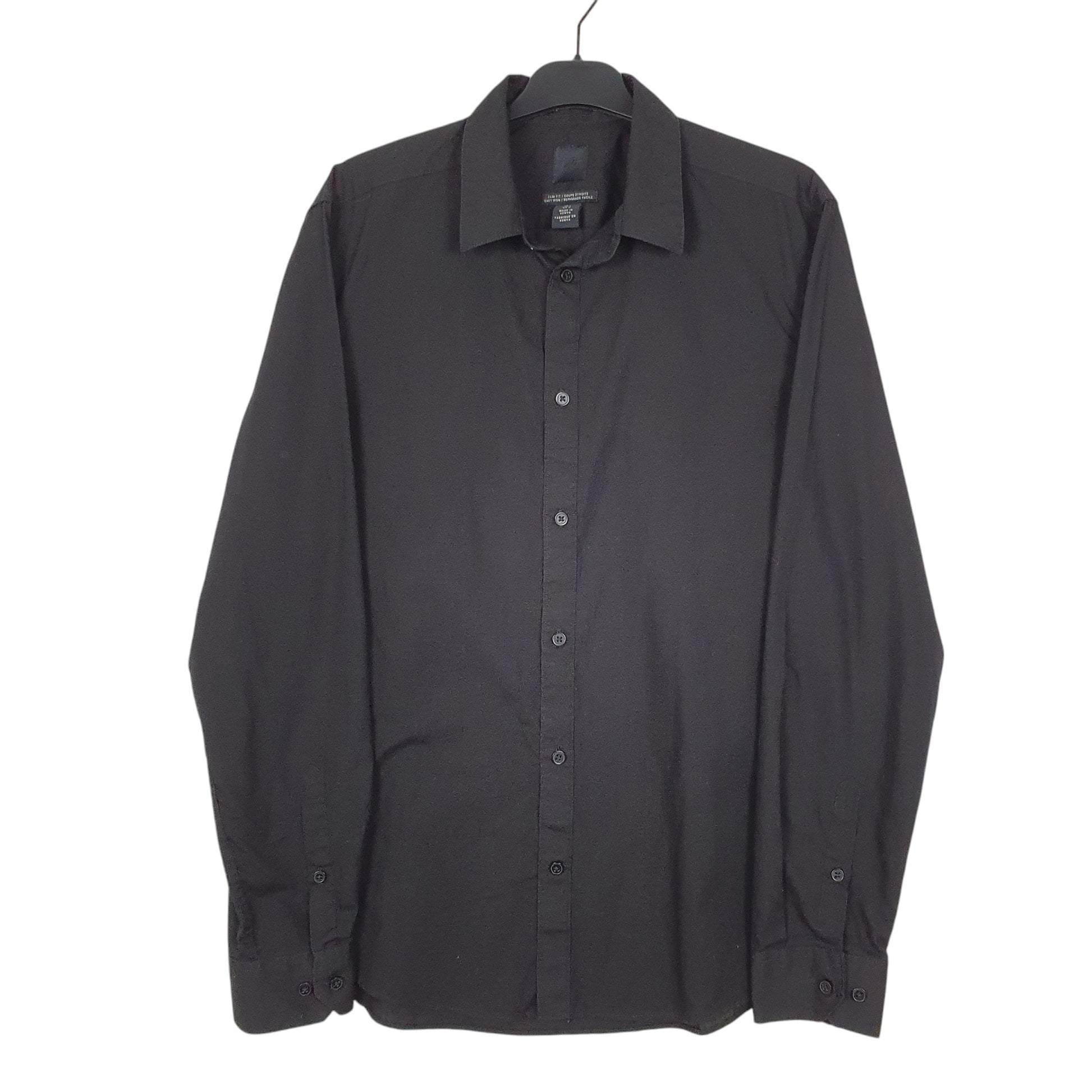 Mens Black H&M  Long Sleeve Shirt