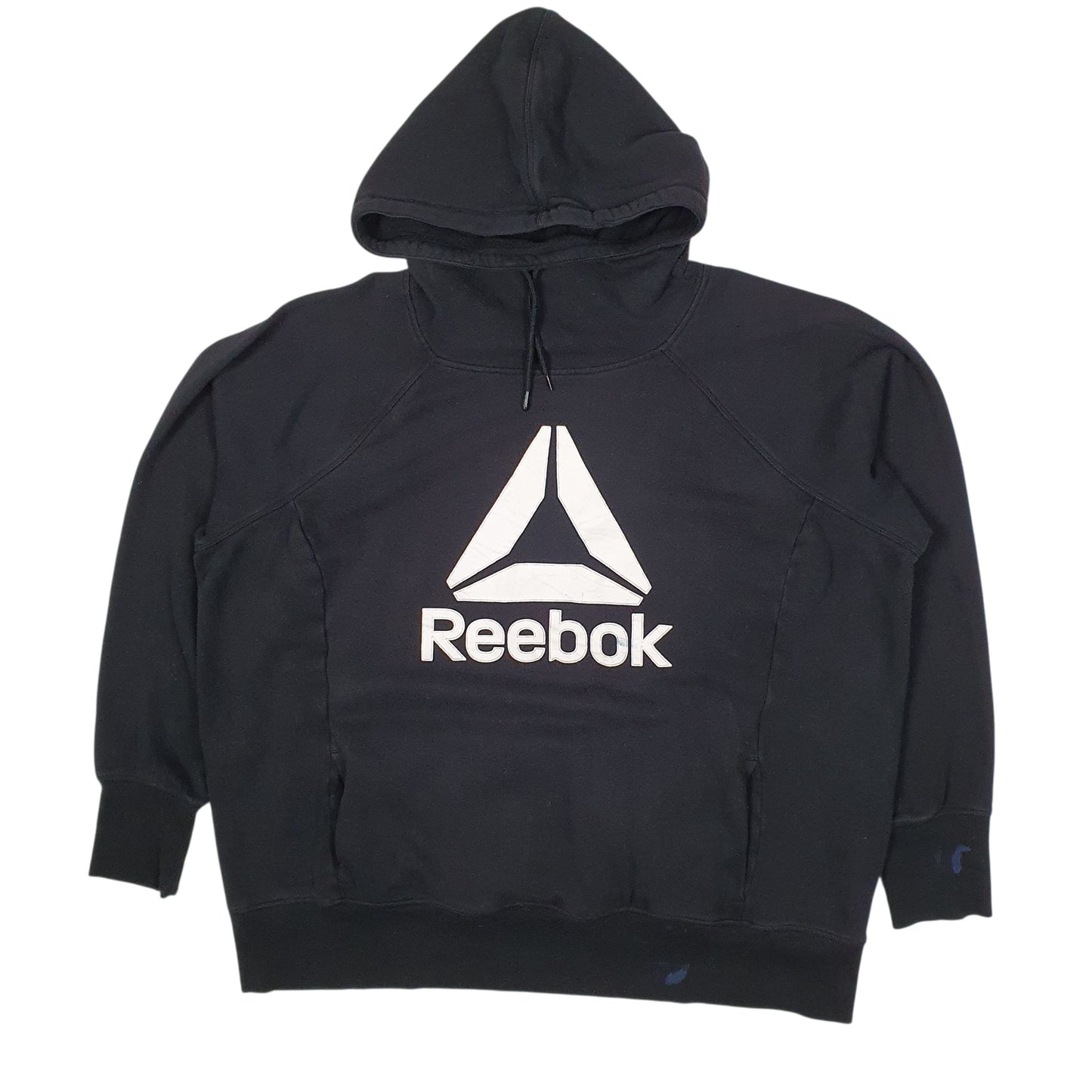 Womens Black Reebok  Hoodie Jumper