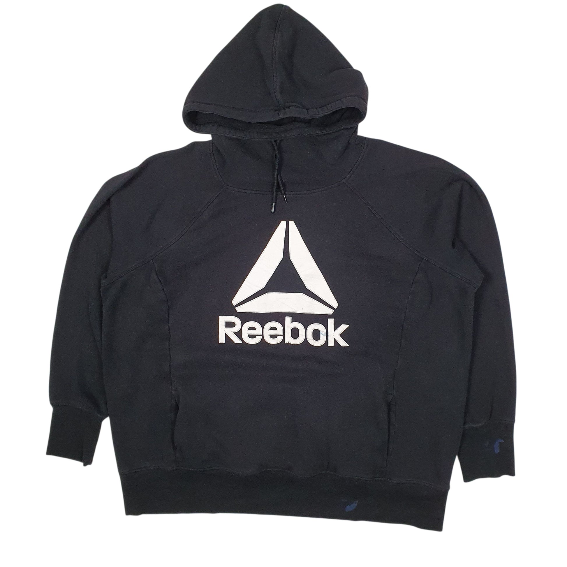 Womens Black Reebok  Hoodie Jumper