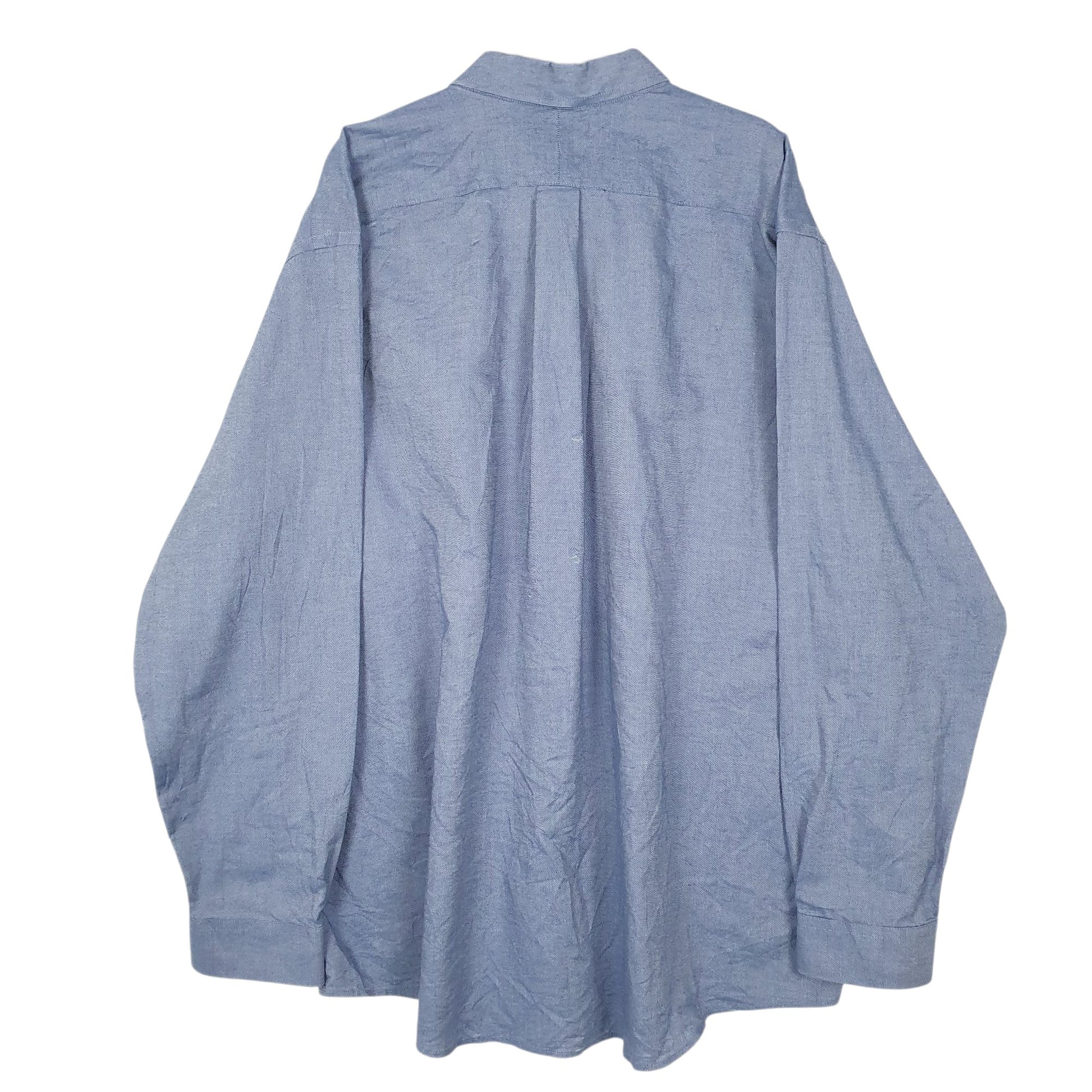 Mens Blue L.L.Bean   Shirt