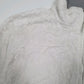 Womens White The North Face Fluffy Full Zip Jumper