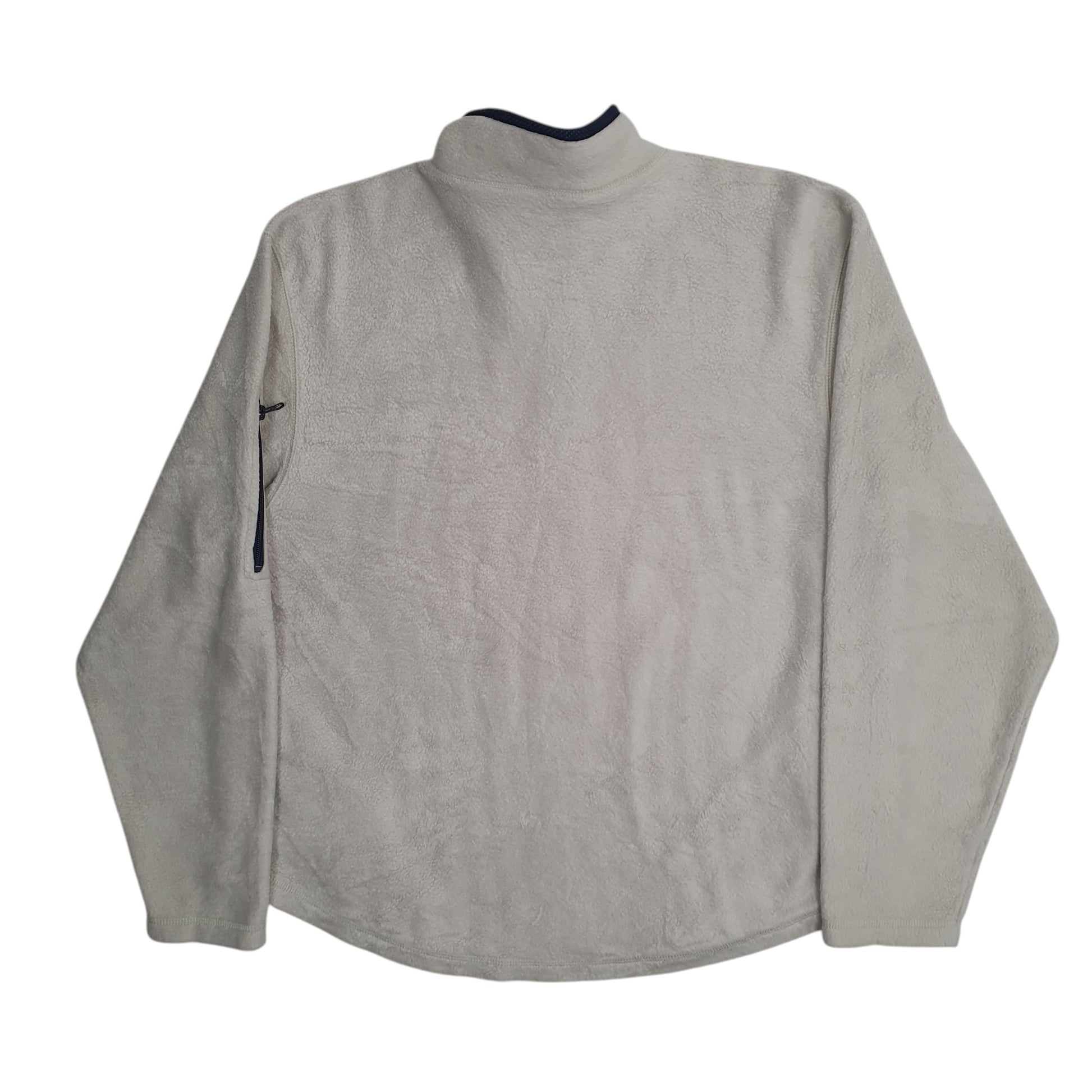 Mens Cream Old Navy  Quarter Zip Jumper