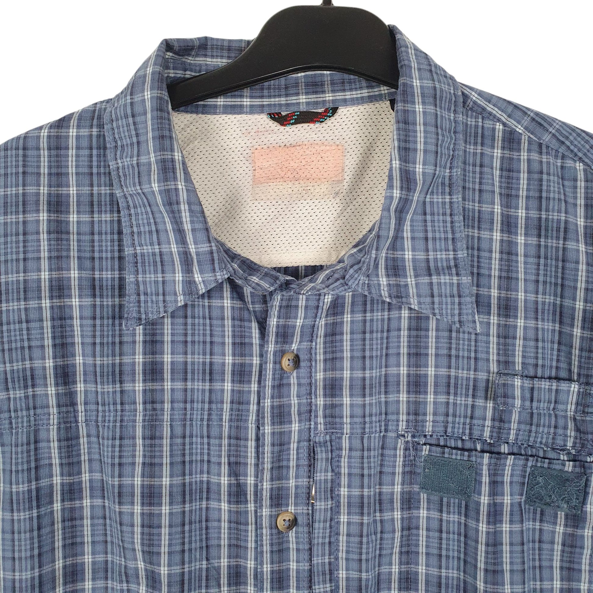Mens Blue Wrangler   Shirt