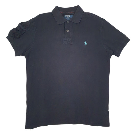 Mens Black Polo Ralph Lauren  Short Sleeve Polo Shirt