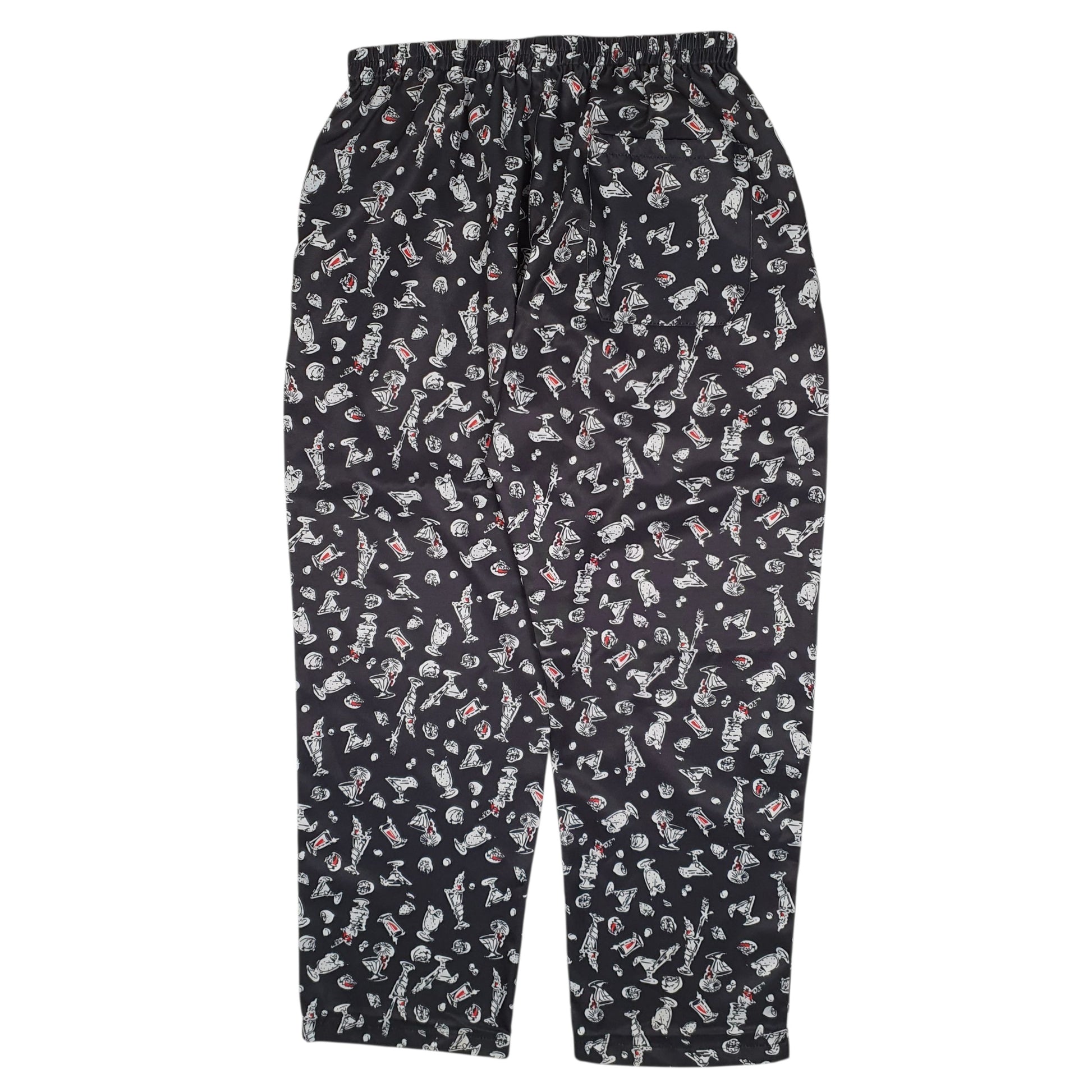 Mens Black Chefs Trousers   Trousers