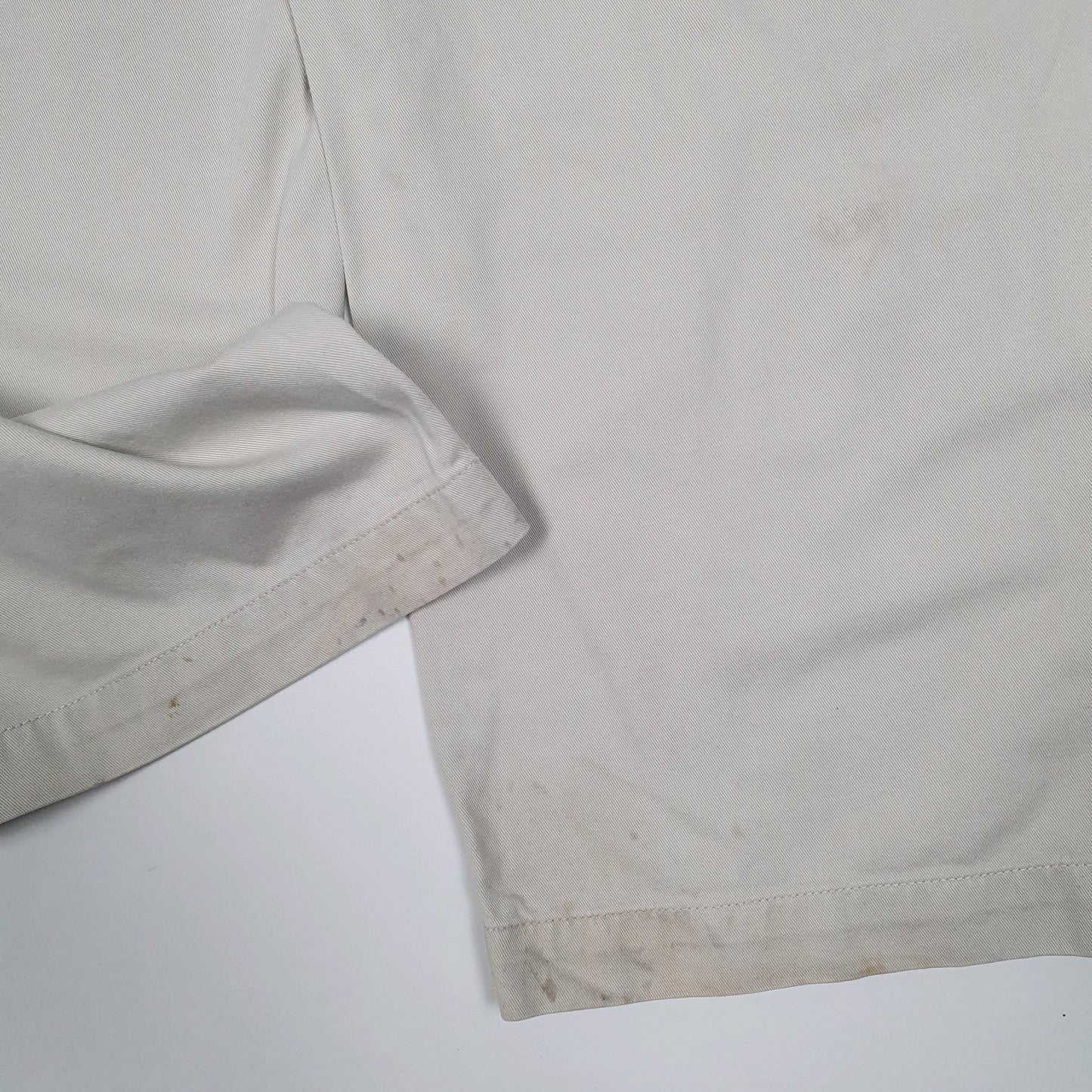 Mens Cream Tommy Hilfiger Vintage 2000s Double Pleated Hoodie Trousers