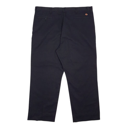 Mens Black Dickies   Trousers