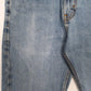Mens Blue Levis 505 Cut Off  Shorts