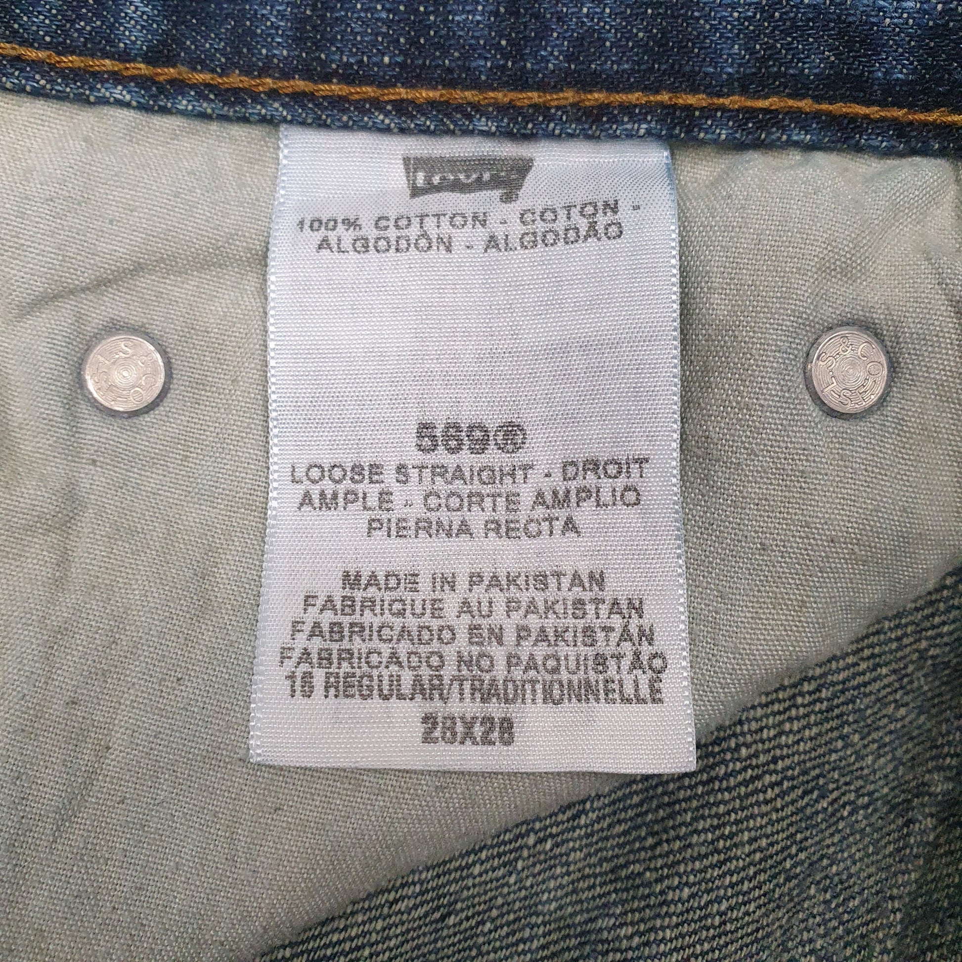 Womens Blue Levis   Jeans