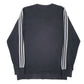 Mens Black Adidas  Crewneck Jumper