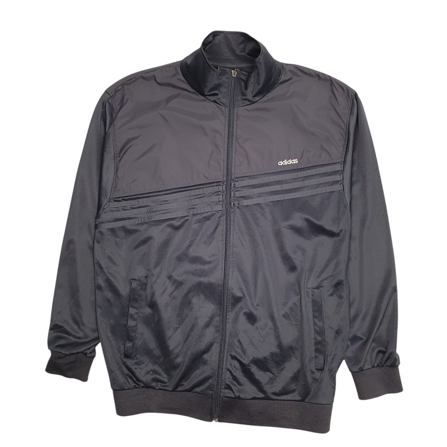 Mens Grey Adidas Track  Coat