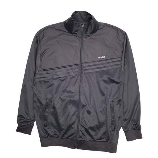 Mens Grey Adidas Track  Coat