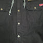 Mens Black Wrangler Hoodie Bomber Chore  Coat
