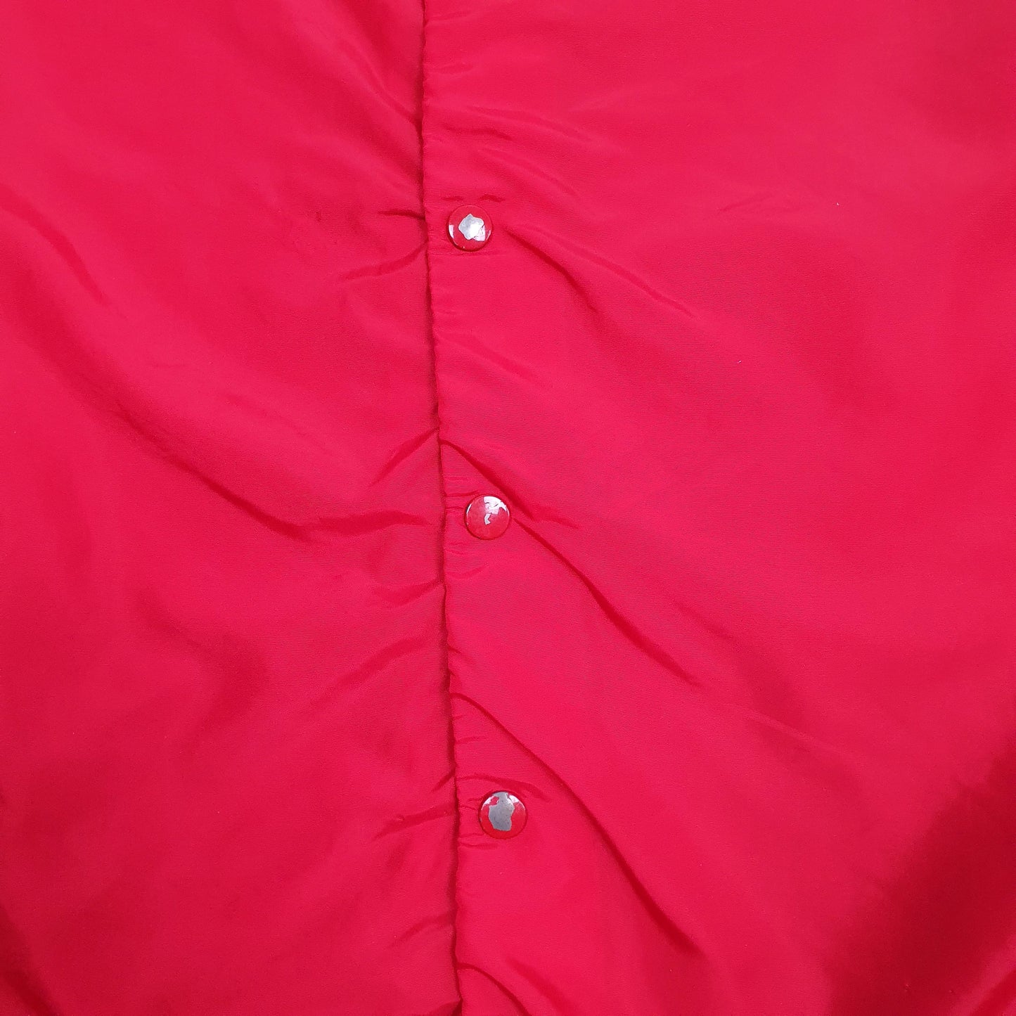 Mens Red Russell Southern Co Vintage 60s 70s Track Varsity  Coat