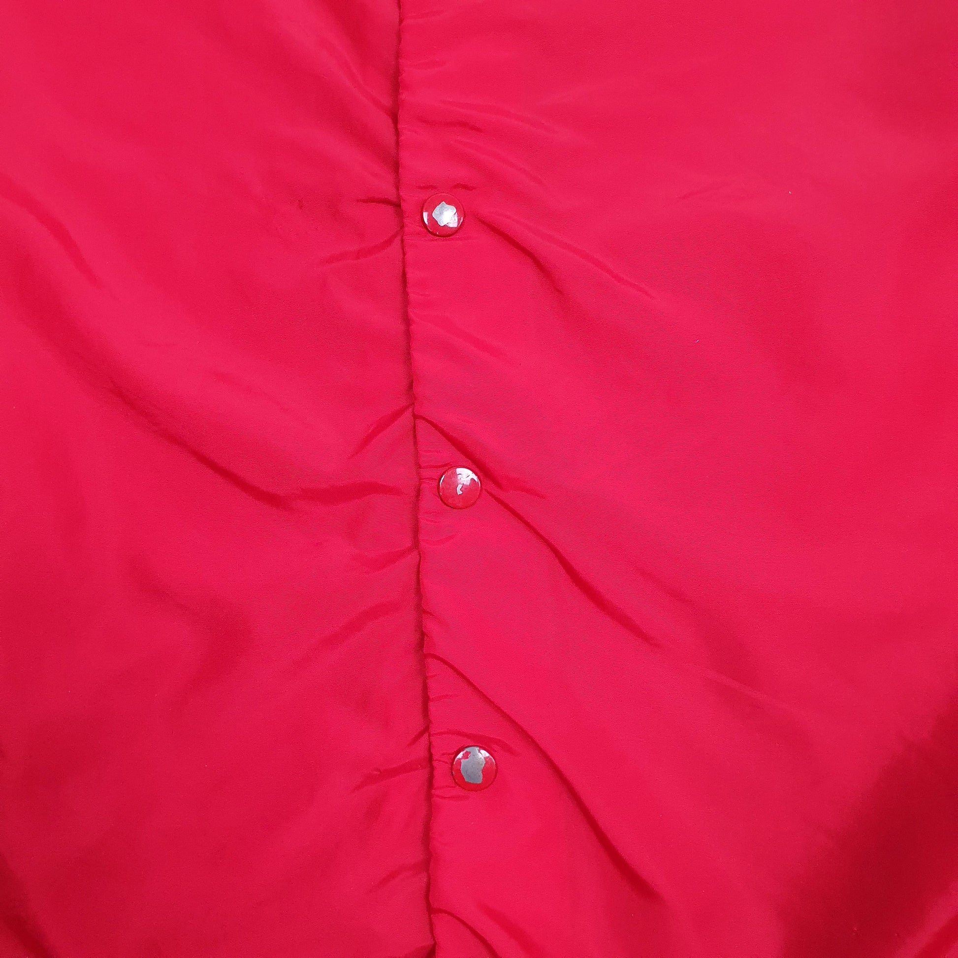 Mens Red Russell Southern Co Vintage 60s 70s Track Varsity  Coat