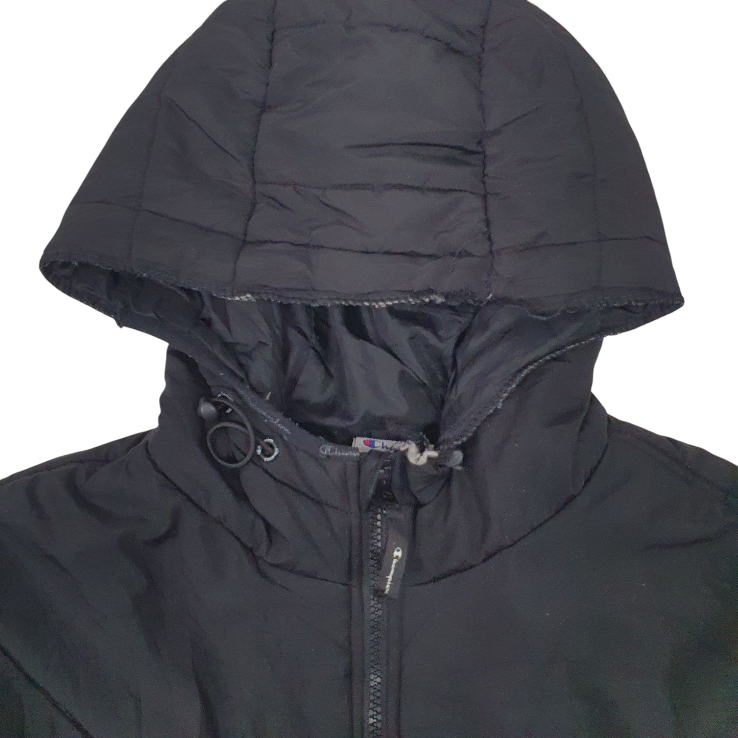 Mens Black Champion   Coat