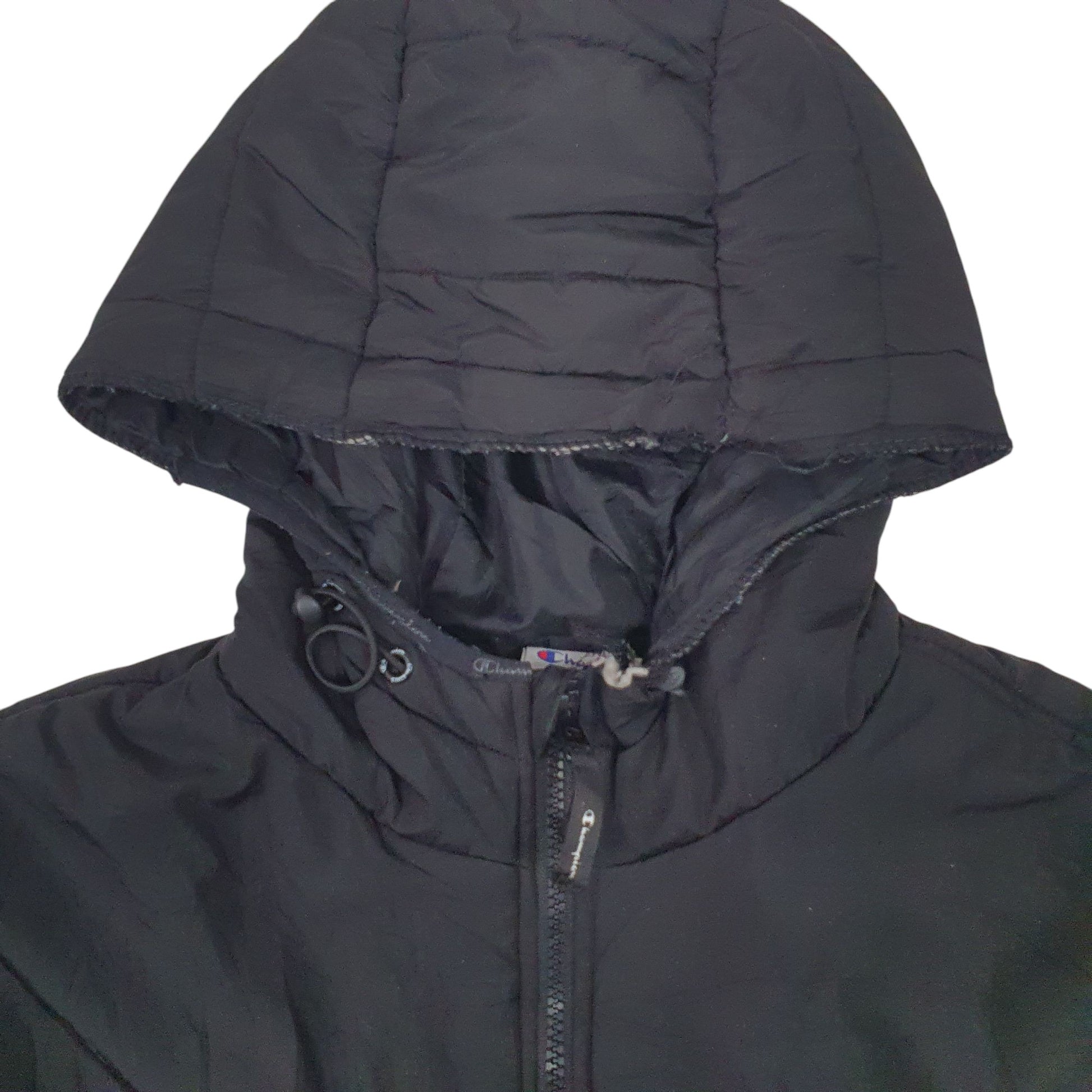 Mens Black Champion   Coat
