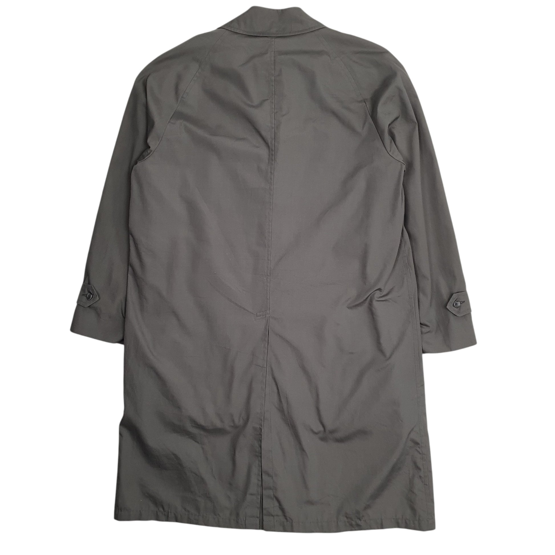 Mens Grey London Fog Longline Overcoat  Coat